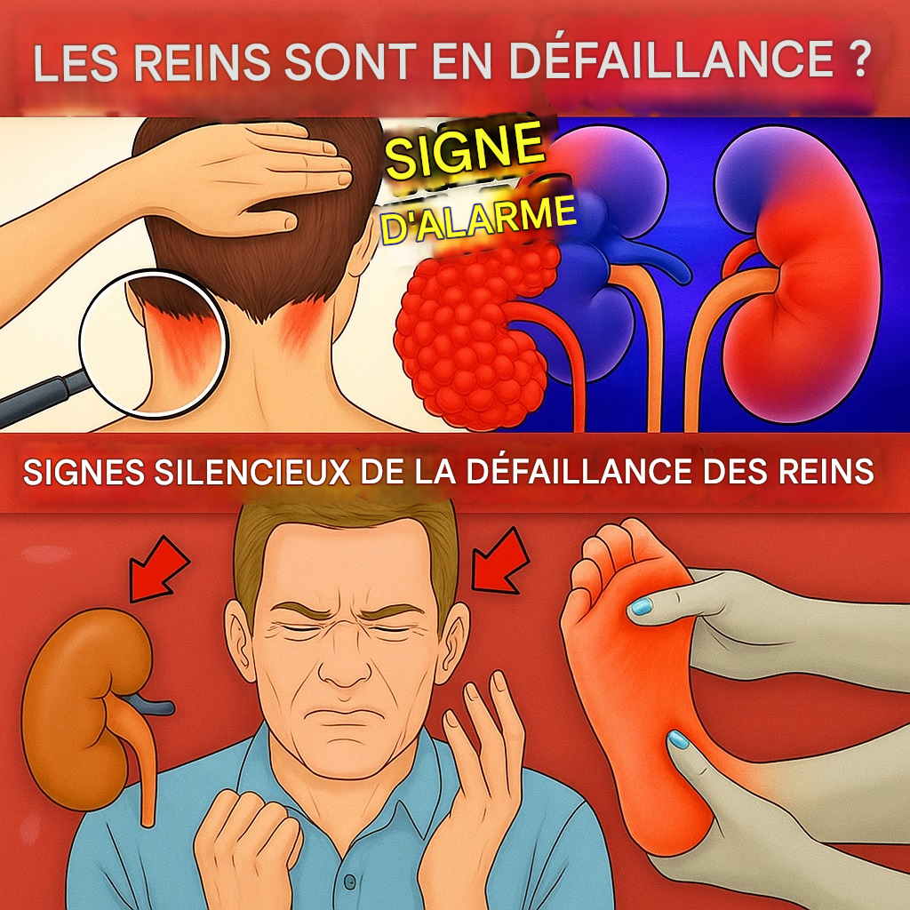 10 signes silencieux d’insuffisance rénale que la plupart des gens ignorent !