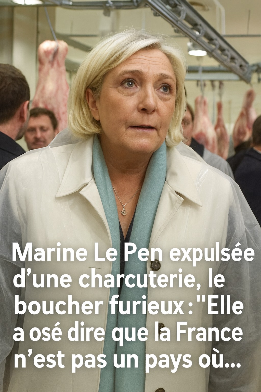 Scandale en direct : » Ici, on n’accepte pas les…
