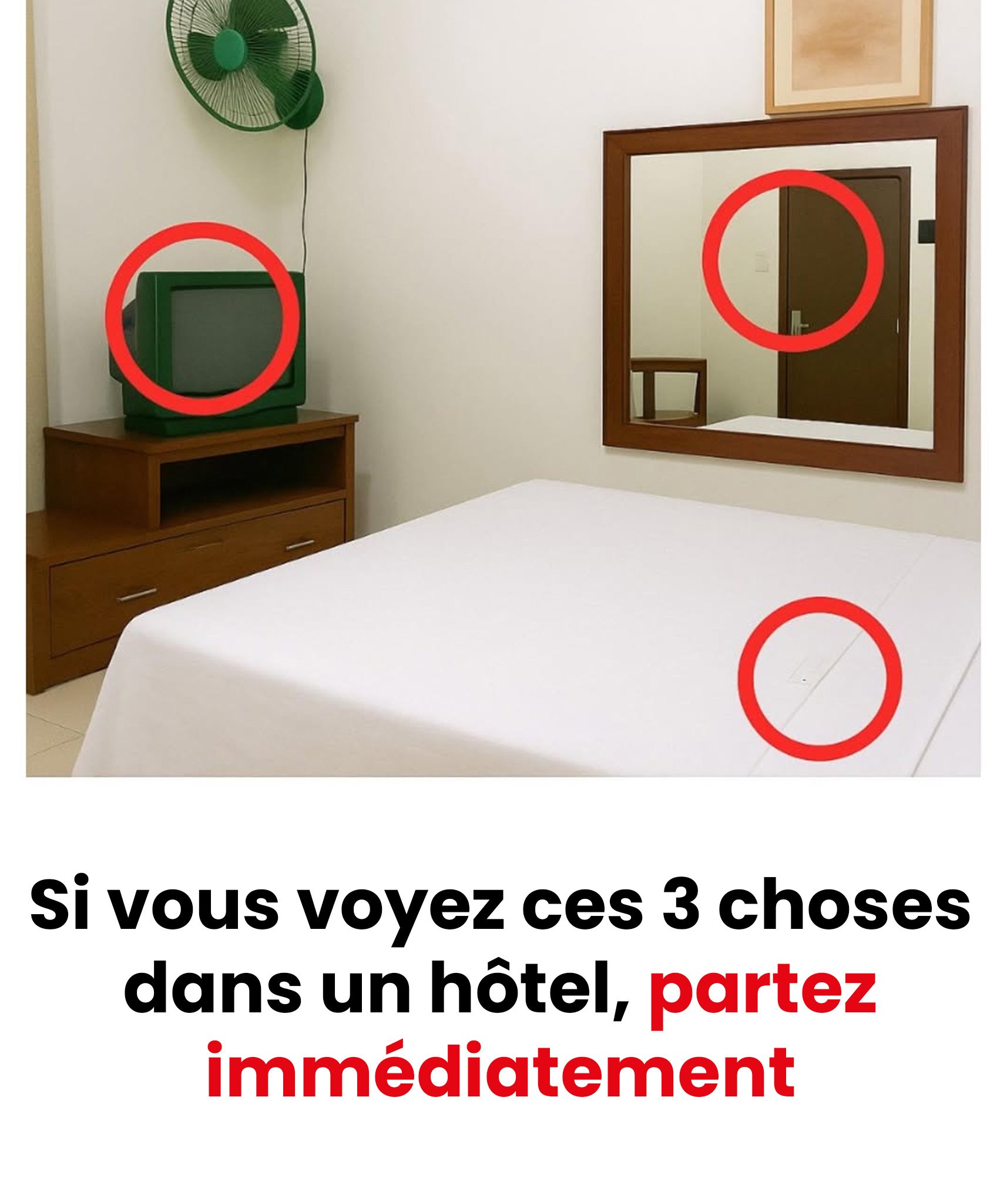 Changez d’hôtel si vous trouvez ça