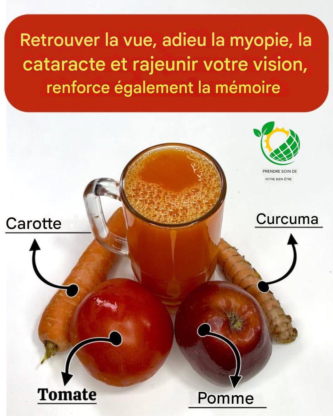 Récupère ta vue, adieu à la myopie, à la cataracte et rajeunis ta vision. De plus, renforce ta mémoire. Pour continuer à recevoir mes recettes, il te suffit de dire quelque chose… Merci !