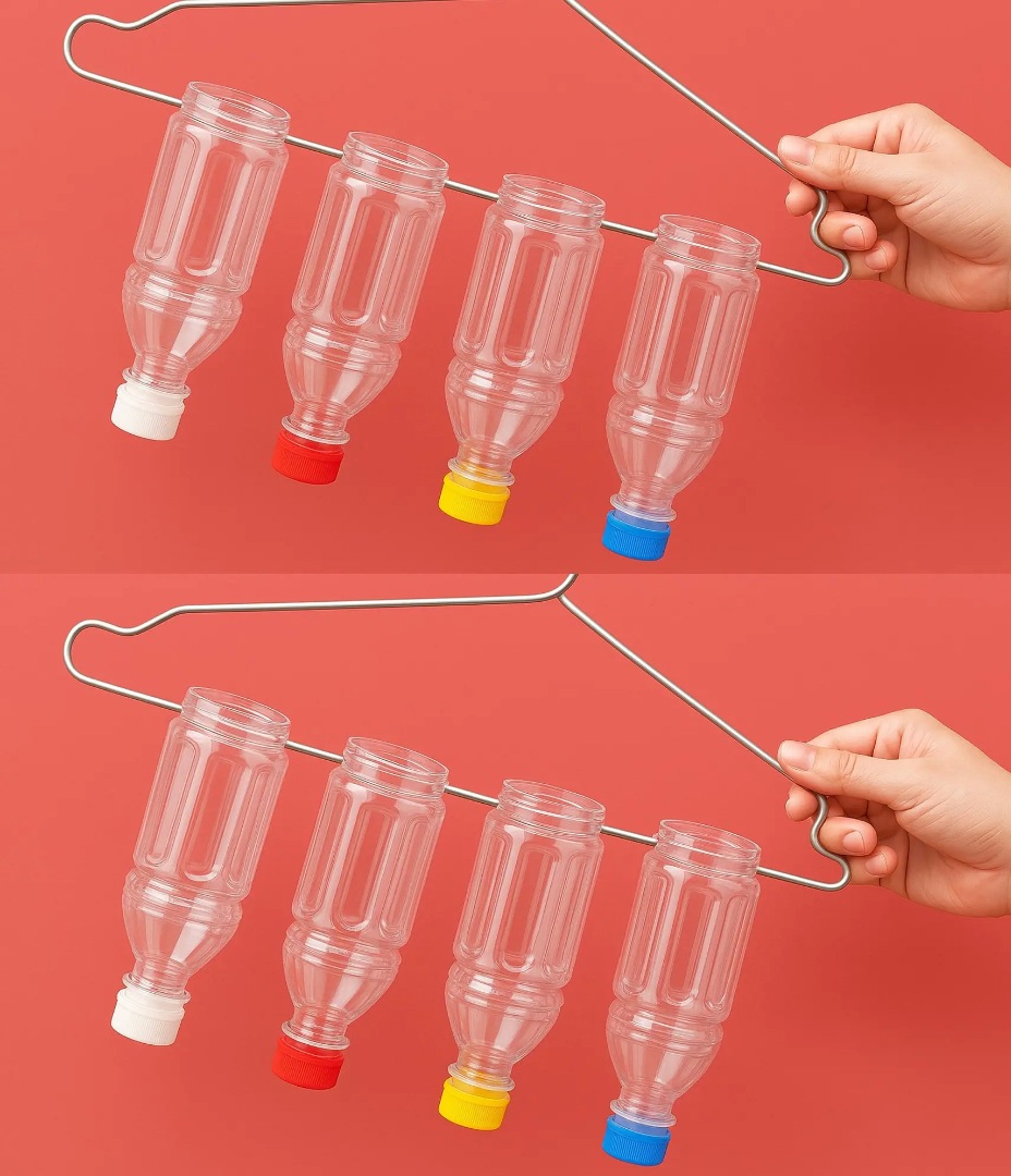 Ne jetez plus vos bouteilles en plastique grâce à cette idée brillante