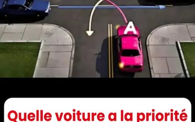 Quelle voiture a la priorité dans ce type d’intersection ? Peu de conducteurs connaissent la bonne réponse