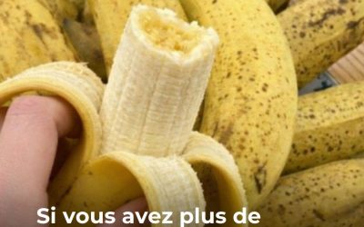 Après 50 ans, manger une banane par jour…
