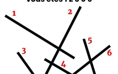 Y.Choisissez la ligne la plus longue, votre réponse révèle le type de personne que vous êtes