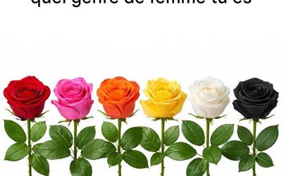 Choisis une rose et révèle quel genre de femme tu es