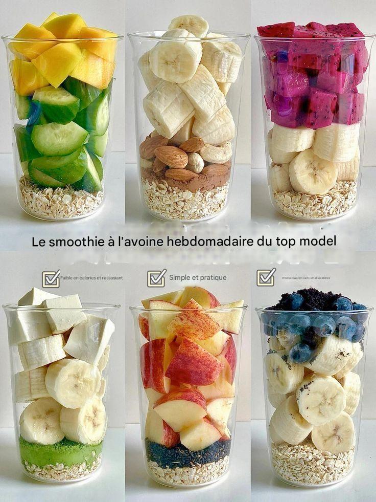 7 smoothies pour une belle silhouette : un programme hebdomadaire de smoothies à l’avoine dignes d’un mannequin