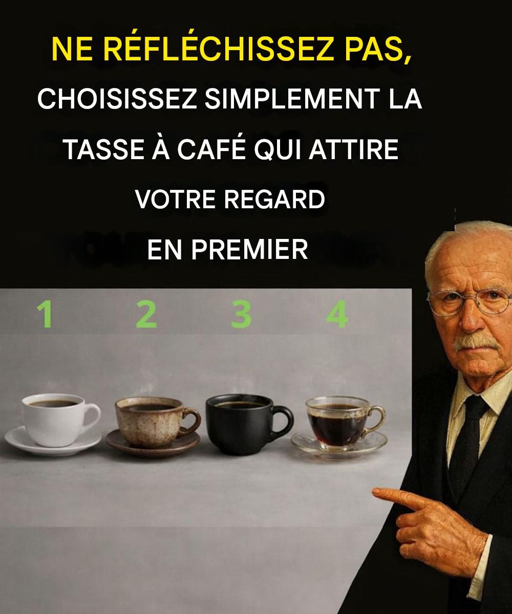 Choisir une tasse à café : un test psychologique de votre monde intérieur