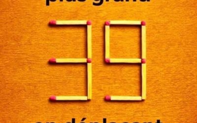 Énigme des allumettes : Trouver un nombre plus grand que 39