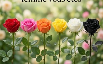 Choisissez une rose et découvrez quel genre de femme vous êtes