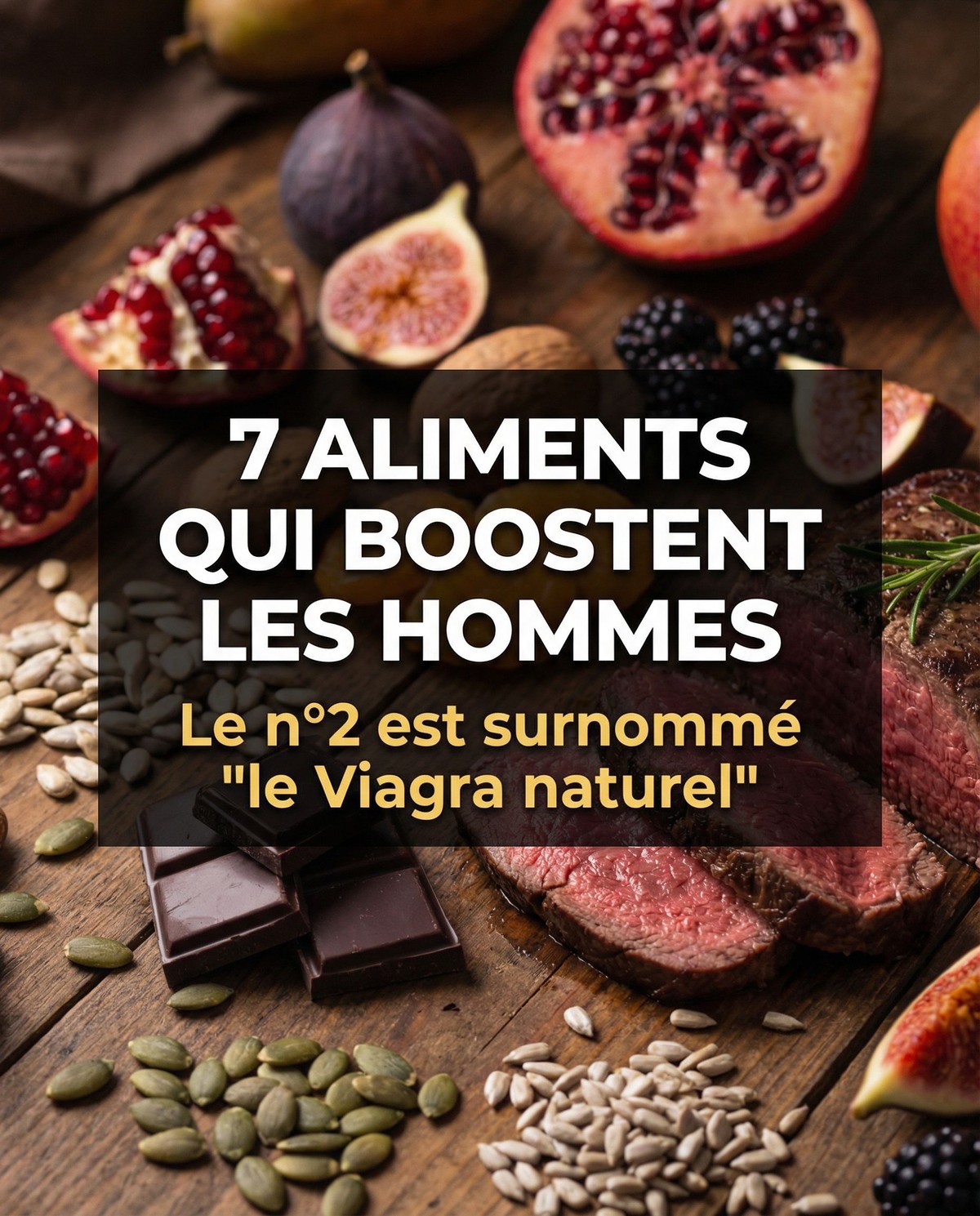 7 aliments qui rendent les hommes actifs dans la chambre