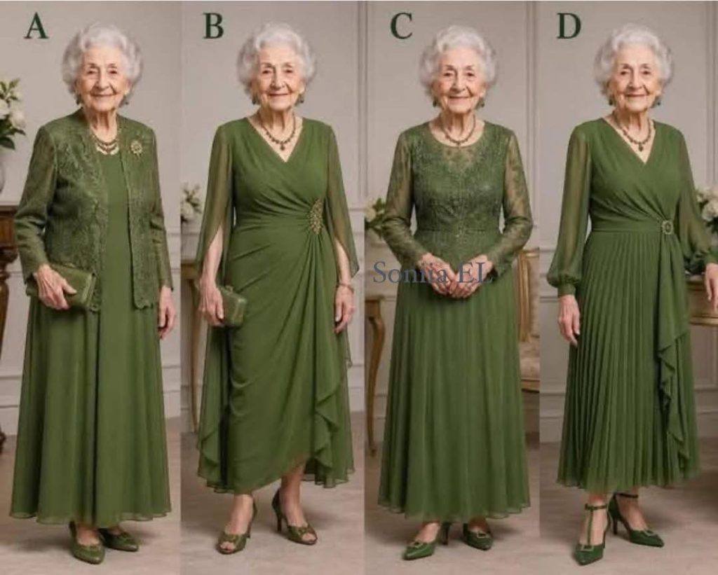 Quelle robe convient et est élégante pour ma grand-mère ? Clic sur le lien