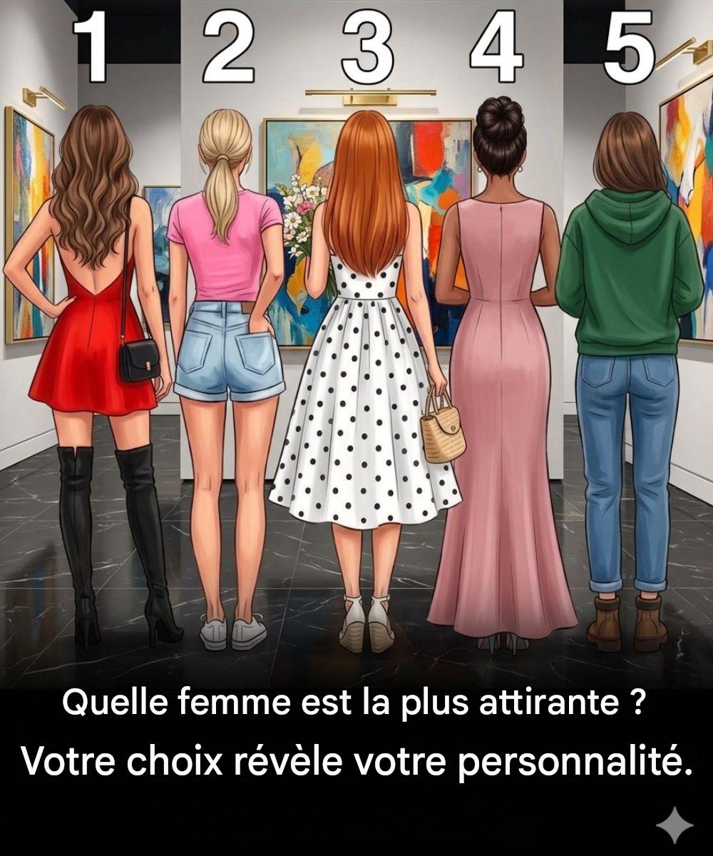 Quelle femme est la plus attirante ? Ce que votre choix révèle de vous