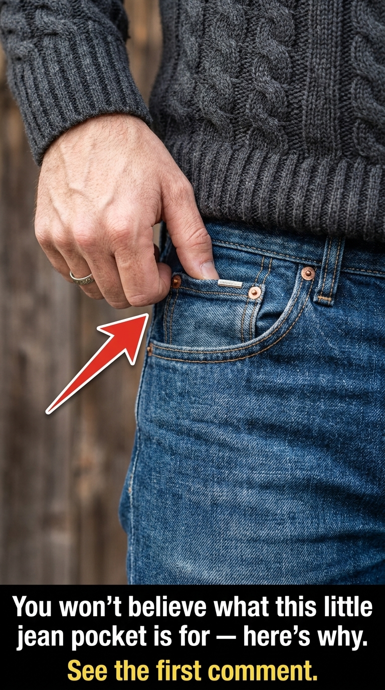 Voici pourquoi tous les jeans ont une petite poche à l’avant
