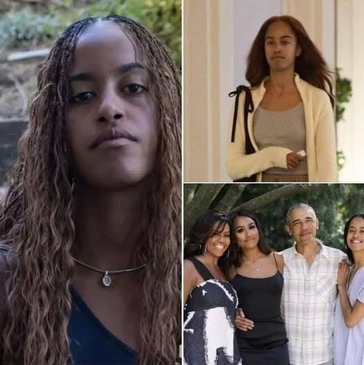 20 Minutes ago in Los Angeles , Malia Obama was confirmed as…See more…