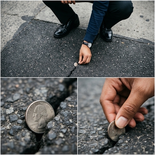Que signifie réellement trouver une pièce de monnaie par terre ?