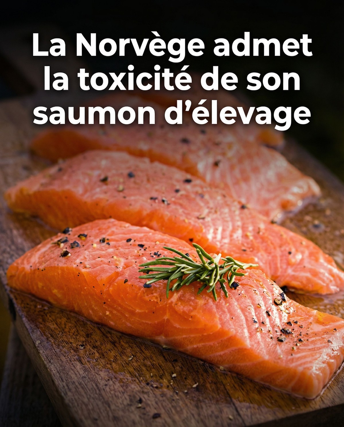 Saumon : la Norvège reconnaît que son poisson est dangereux pour la santé