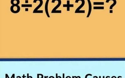 Math Problem Causes Huge Controversy As People Disagree How To Solve It 😮 😮 Check the 1st comment