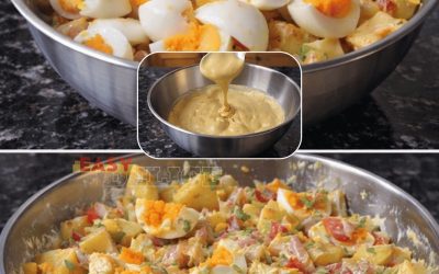 Salade de Pommes de Terre Crémeuse aux Œufs (Style Chef)