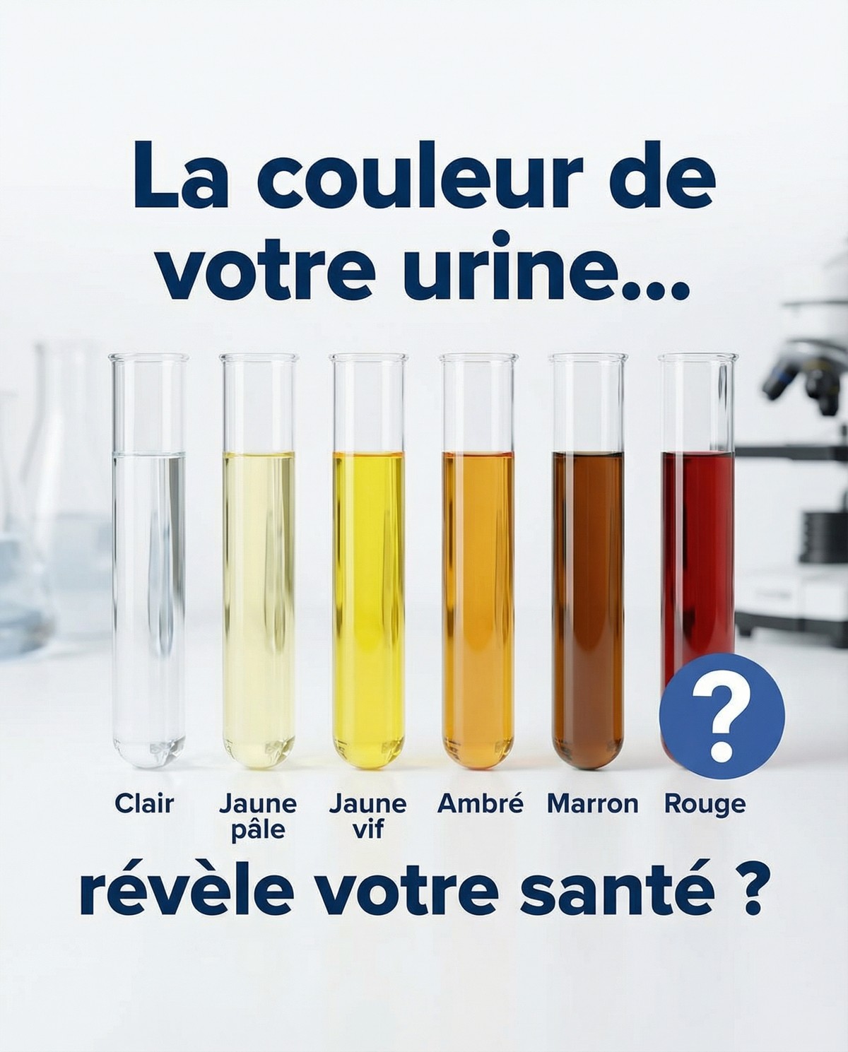 Ce que la couleur de votre urine dit de votre santé