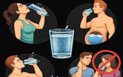 5 erreurs que nous commettons lorsque nous buvons de l’eau…