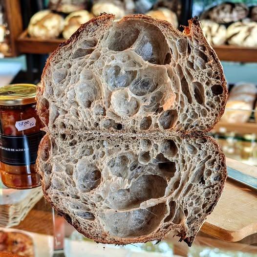 Pain au levain à 90 % d’hydratation