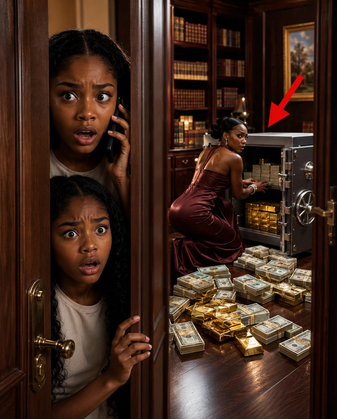 « Papa… Cette femme te vole ton argent ! » L’appel téléphonique terrifié d’un enfant de cinq ans fait rentrer un millionnaire chez lui en toute hâte — What the Millionnaire
