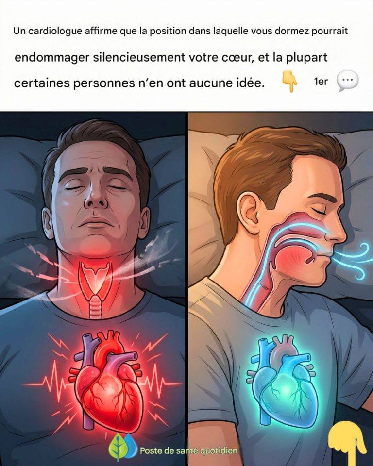Un cardiologue affirme que votre position de sommeil pourrait endommager votre cœur sans que vous vous en rendiez compte, et la plupart des gens n’en ont aucune idée