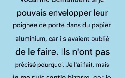 Pourquoi Certaines Personnes Enveloppent Leur Poignée de Porte dans du Papier Aluminium Avant de Partir ?