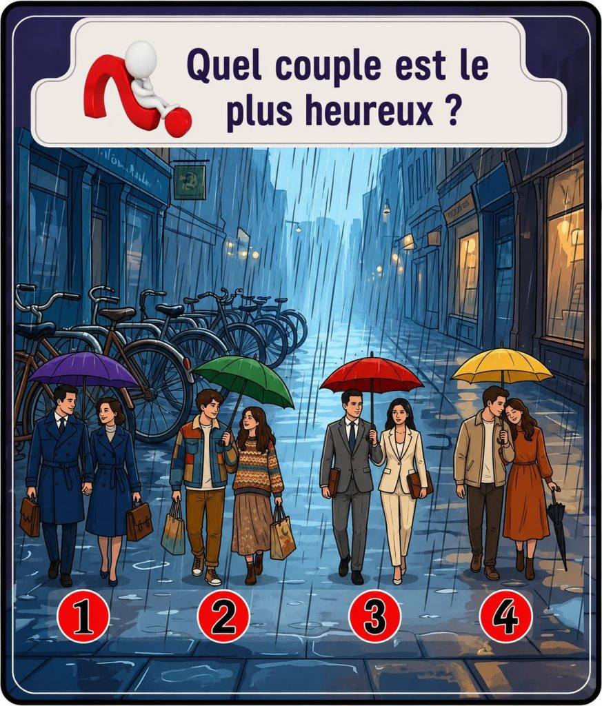 “Quel couple est le plus heureux ?”