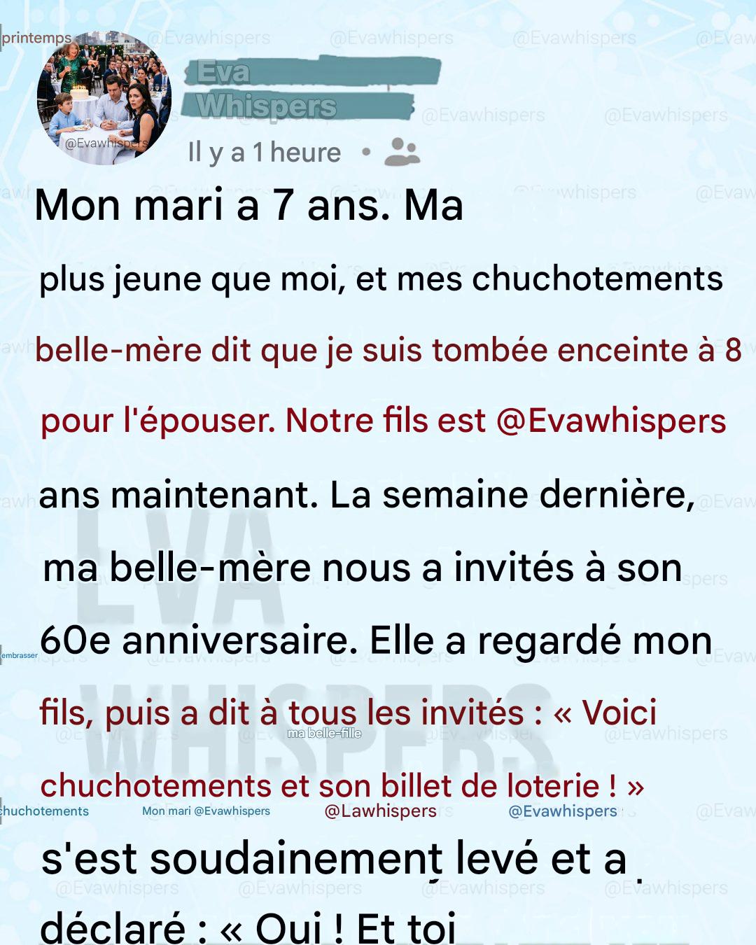 Ma belle-mère s’est moquée de moi à son 60e anniversaire, mais la réponse de mon mari a fait taire toute la fête.