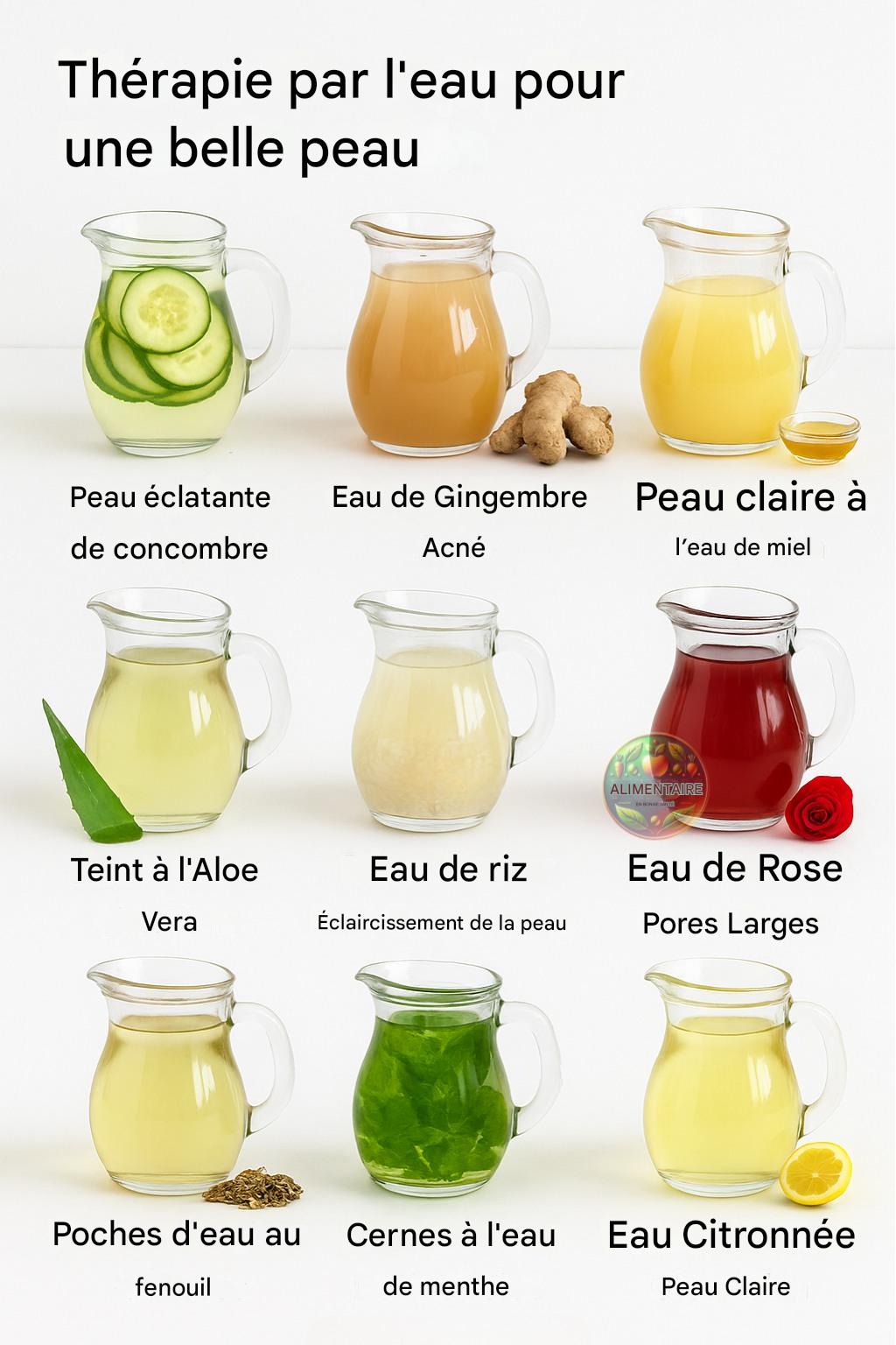 10 remèdes à l’eau étonnants pour une belle peau
