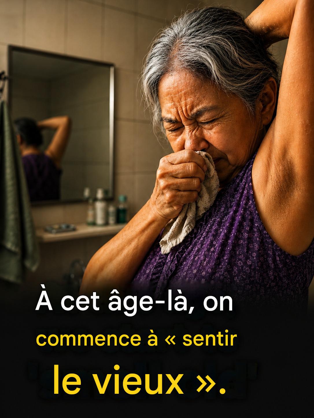 À cet âge-là, on commence à « sentir le vieux ».