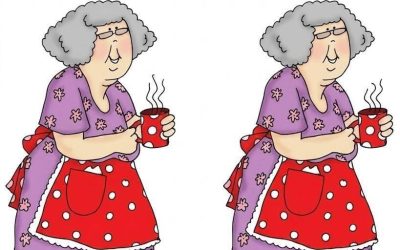 Pouvez-vous repérer les différences dans le goûter de grand-mère ?