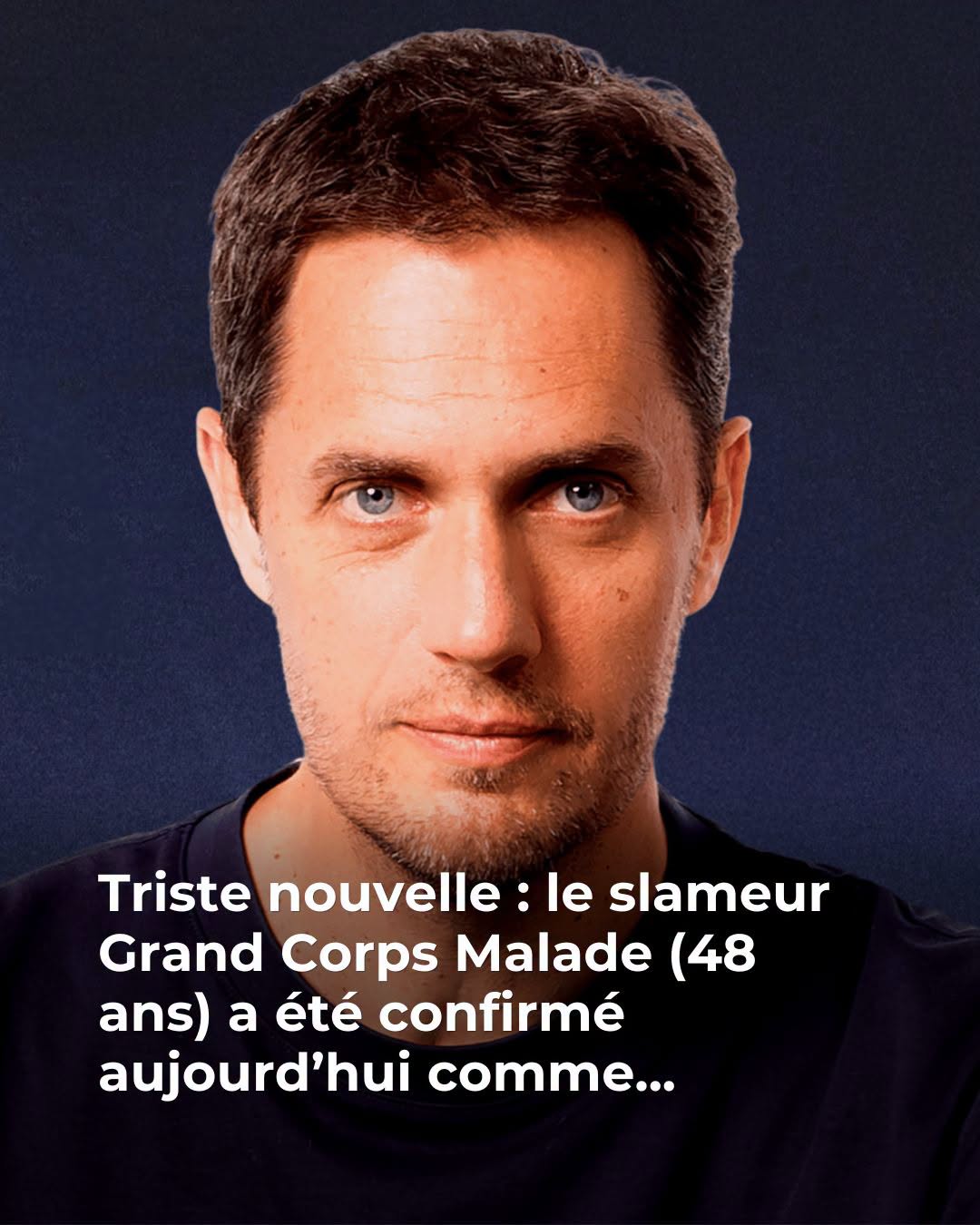 Grand Corps Malade a été confirmé aujourd’hui comme…Voir plus