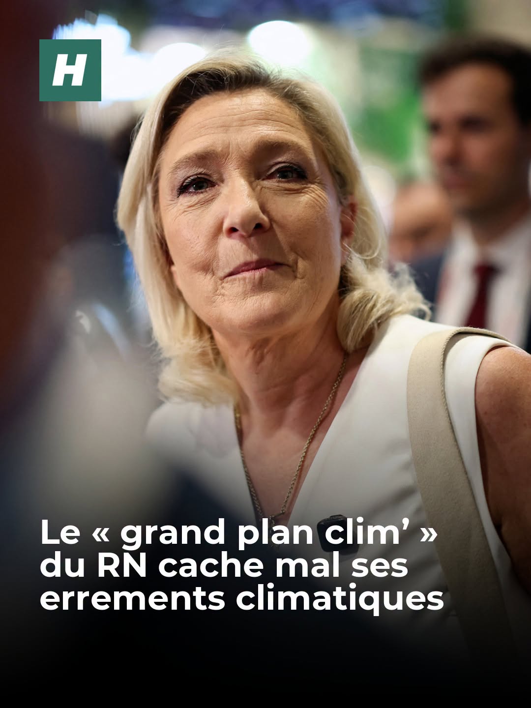 En pleine canicule, le parti d’extrême droite se réfugie derrière son idée phare pour masquer un manque de travail et d’ambition plus globale sur le terrain climatique. 👉