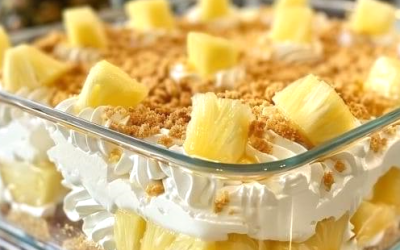 Dessert Délice Tropical à l’Ananas