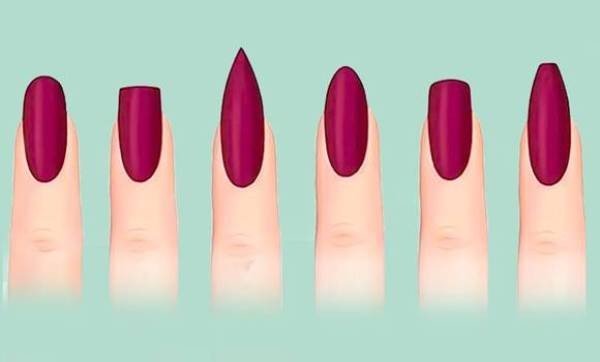 Un test révélateur pour les femmes : la forme de vos ongles reflète votre personnalité au quotidien :