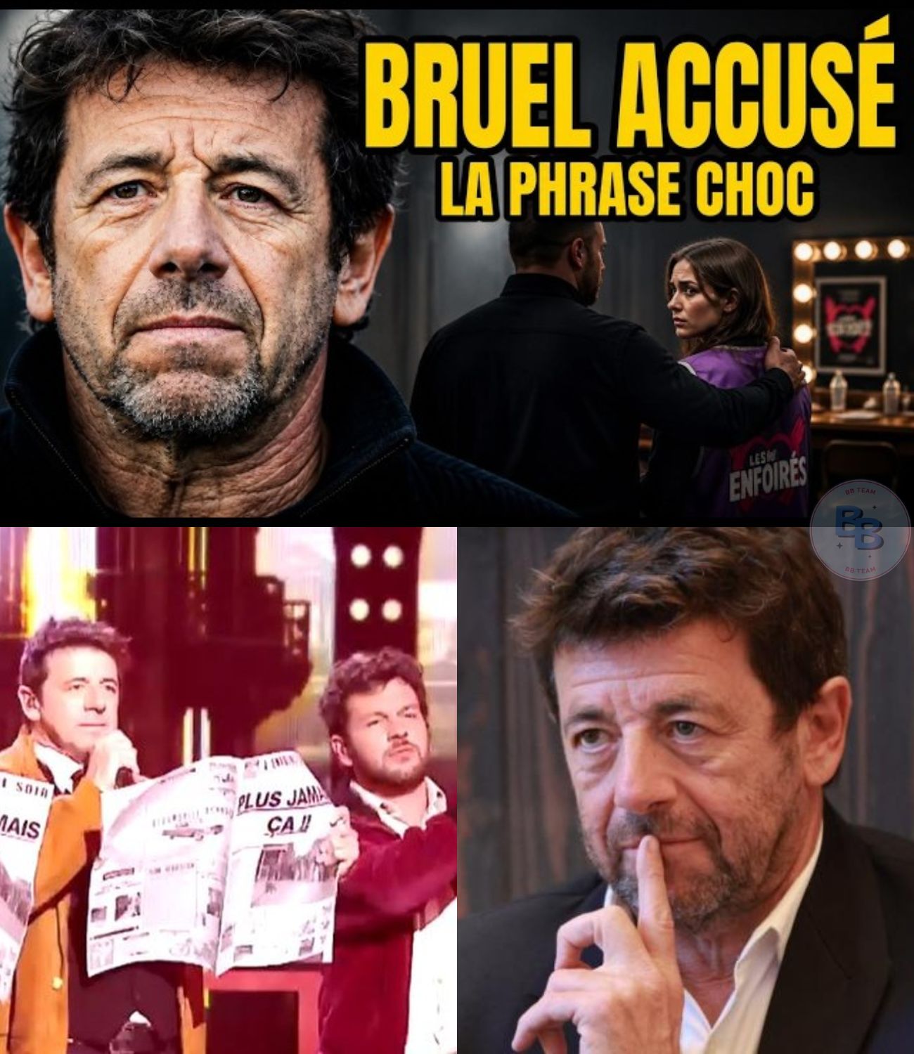 Scandale Patrick Bruel : 15 nouveaux témoignages et des révélations glaçantes aux Enfoirés ébranlent la France