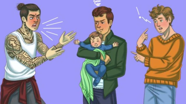 Quiz des 3 Papas : Qui est le vrai père du bébé ? Vous avez 5 secondes pour le découvrir.