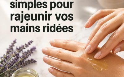 5 moyens simples de rajeunir vos mains ?