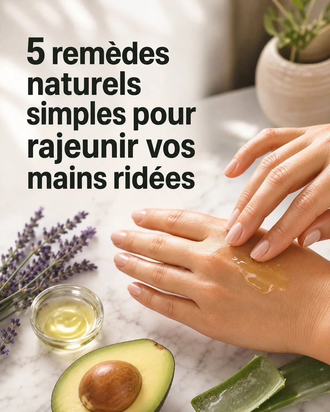 5 moyens simples de rajeunir vos mains ?