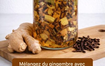 Mélangez du gingembre avec des clôs de girofle et débloquez des bienfaits pour la santé étonnants