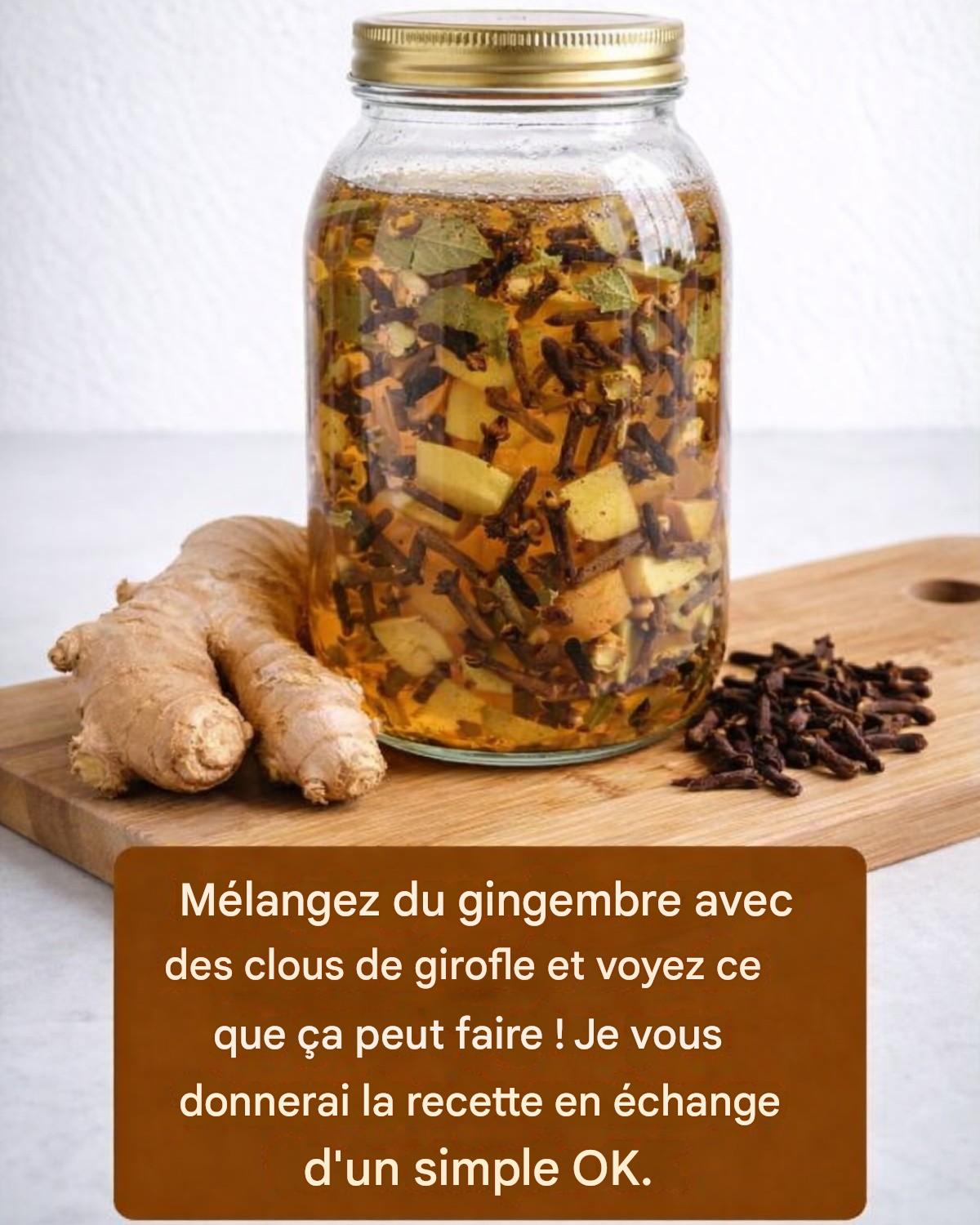 Mélangez du gingembre avec des clôs de girofle et débloquez des bienfaits pour la santé étonnants