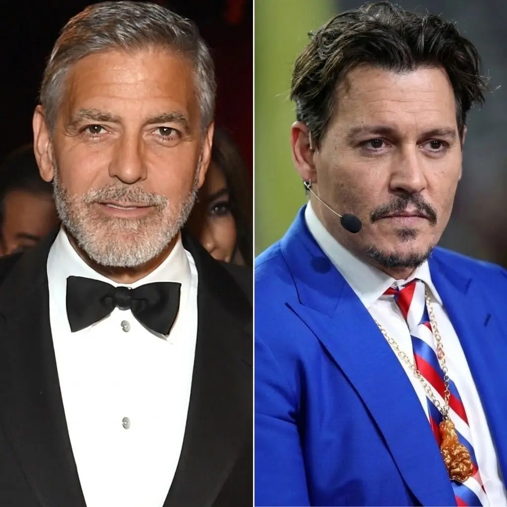 George Clooney attaque, Johnny Depp réplique avec une force fracassante.