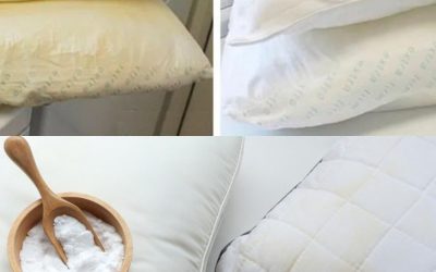 Mes oreillers sont redevenus blancs comme neufs avec cette astuce toute simple