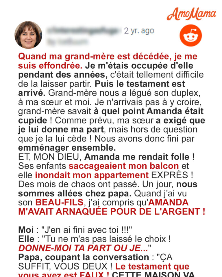 Ma sœur et moi nous sommes disputées le duplex de ma grand-mère et avons découvert un secret auquel nous ne nous attendions pas – Histoire du jour