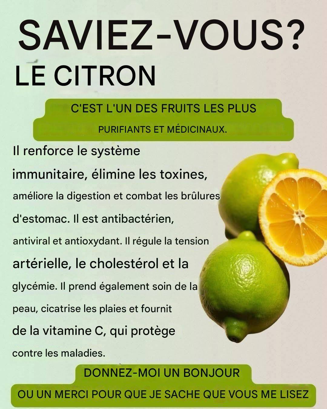10 bienfaits du citron, propriétés et comment le consommer