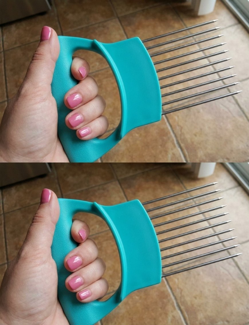 Mystère résolu ! Qu’est-ce que cet étrange ustensile de cuisine trouvé en brocante ?….voir plus dans les commentaires