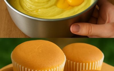Cupcakes Moelleux à la Vanille