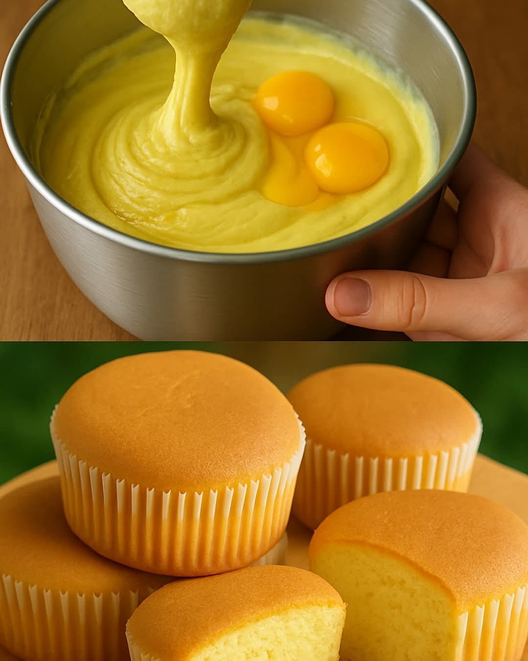 Cupcakes Moelleux à la Vanille